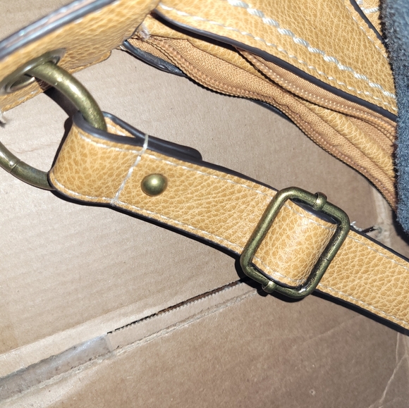 Concept brand Tan Shoulder Bag And Wallet. - Picture 14 of 16